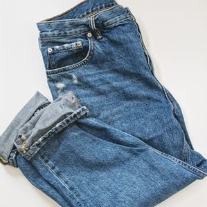 Everlane boyfriend cotton button-fly jeans sz 32